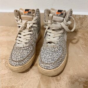 Nike Air Force 1 High Top ‘07 LV8 Just Do It